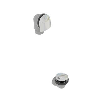 osb 5150QHK-MBL - Pvc Bath Waste W/Bell Faceplate & Clicker Closure - Half Kit