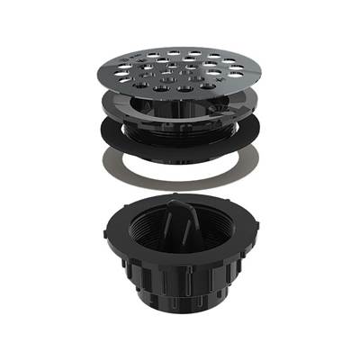 osb SD35T-BN - 2'' Abs Shower Drain X Hub - Testable