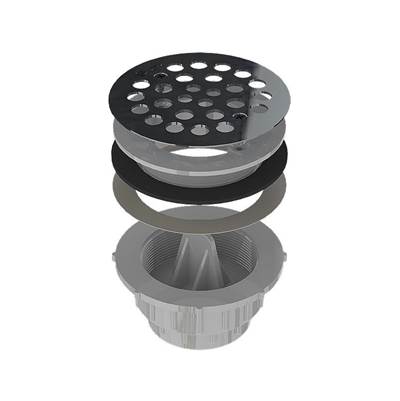 osb SD5135T-BN - 2'' Pvc Shower Drain X Hub - Testable