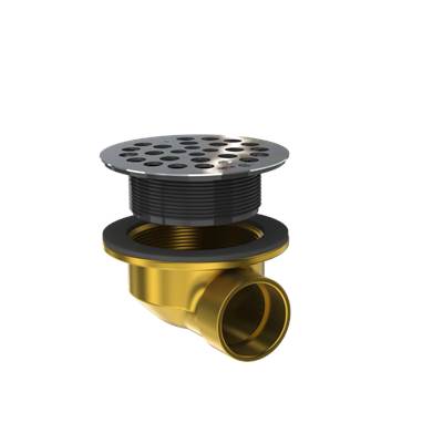 osb SD370-BN - Shower Drain Brass Side Outlet