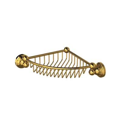 Perrin & Rowe U.6916ULB - Edwardian™ Wall Mount Corner Basket