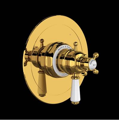 Perrin & Rowe U.TEW45W1L-ULB - Edwardian™ 1/2" Therm & Pressure Balance Trim With 5 Functions