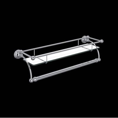 Perrin & Rowe U.6975APC - Wall Mount Glass Vanity Shelf