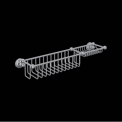 Perrin & Rowe U.6962APC - 20" Bottle Basket With Soap Tray