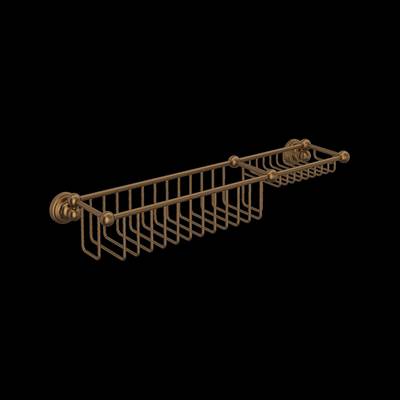 Perrin & Rowe U.6962EB - 20" Bottle Basket With Soap Tray