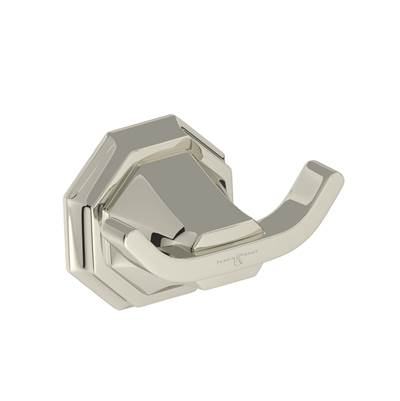 Perrin & Rowe U.6122PN - Deco™ Double Robe Hook