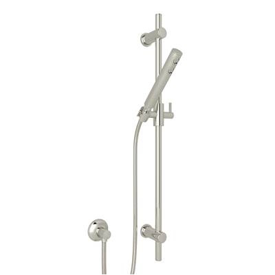 Perrin & Rowe 1600PN - Handshower Set With 30" Slide Bar and Single Function Handshower