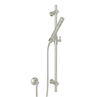 Perrin & Rowe 1600PN - Handshower Set With 30" Slide Bar and Single Function Handshower
