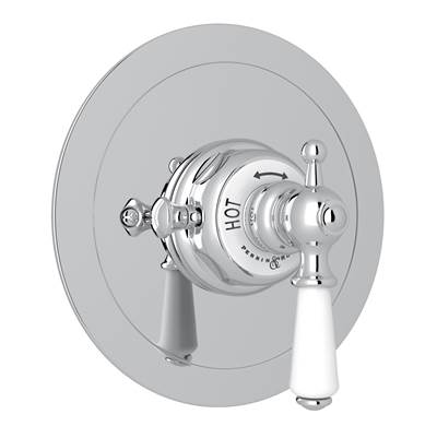Perrin & Rowe U.5565L-APC/TO - Edwardian™ 3/4" Round Thermostatic Trim Without Volume Control