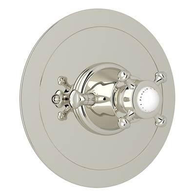 Perrin & Rowe U.5786X-PN/TO - Edwardian™ 3/4" Round Thermostatic Trim Without Volume Control