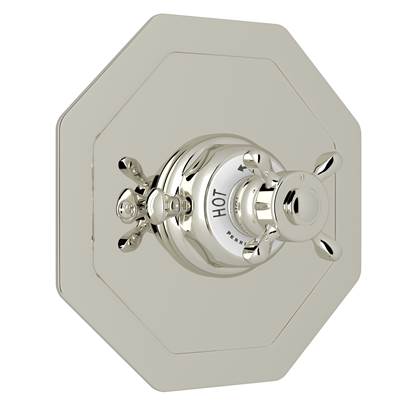 Perrin & Rowe U.5586X-PN/TO - Edwardian™ 3/4" Octagonal Thermostatic Trim Without Volume Control