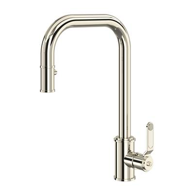 Perrin & Rowe U.4546HT-PN-2 - Armstrong™ Pull-Down Kitchen Faucet With U-Spout