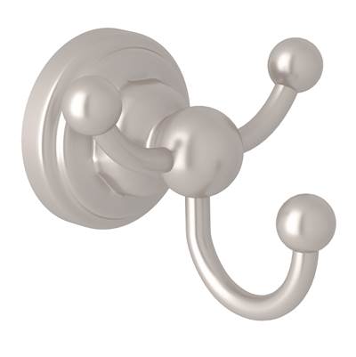 Perrin & Rowe U.6923STN - Edwardian™ Triple Robe Hook