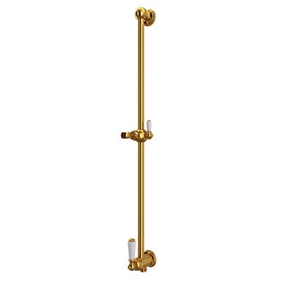 Perrin & Rowe U.5535ULB - 25" Slide Bar With Integrated Volume Control And Outlet