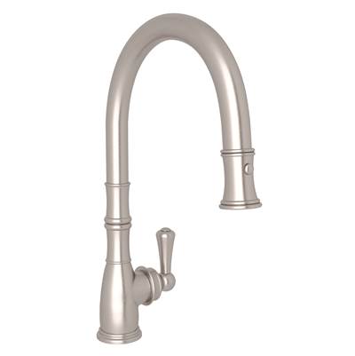 Perrin & Rowe U.4744STN-2 - Georgian Era™ Pull-Down Kitchen Faucet