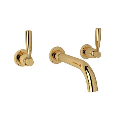 Perrin & Rowe U.3321LS-ULB/TO-2 - Holbornโข Wall Mount Lavatory Faucet Trim