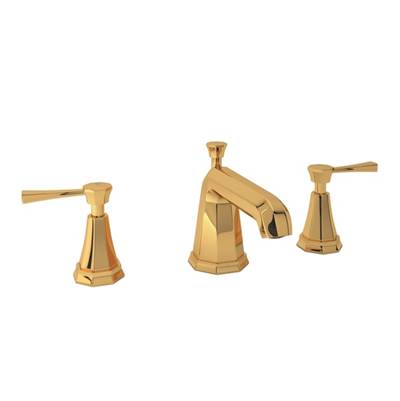 Perrin & Rowe U.3141LS-EG-2 - Deco™ Widespread Lavatory Faucet