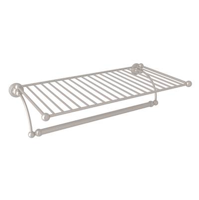 Perrin & Rowe U.6961STN - Edwardian™ Wall Mount Towel Shelf