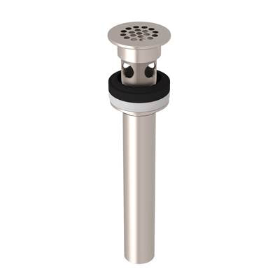 Perrin & Rowe 7444STN - Lavatory Grid Drain With Overflow
