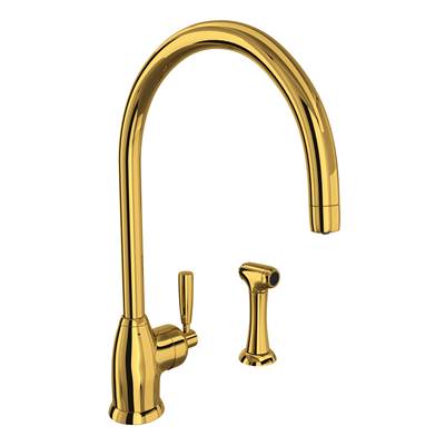 Perrin & Rowe U.4846LS-ULB-2 - Holbornโข Kitchen Faucet With Side Spray