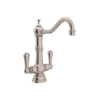 Perrin & Rowe U.4759STN-2 - Edwardian™ Two Handle Bar/Food Prep Kitchen Faucet