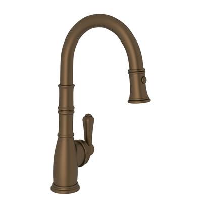 Perrin & Rowe U.4743EB-2 - Georgian Era™ Pull-Down Bar/Food Prep Kitchen Faucet