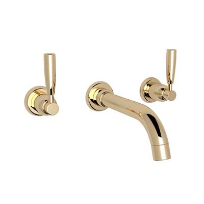Perrin & Rowe U.3321LS-EG/TO-2 - Holborn™ Wall Mount Lavatory Faucet Trim