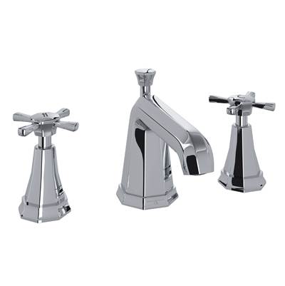 Perrin & Rowe U.3142X-APC-2 - Deco™ Widespread Lavatory Faucet