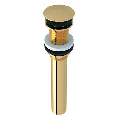 Perrin & Rowe 5445ULB - Lavatory Push Drain Without Overflow