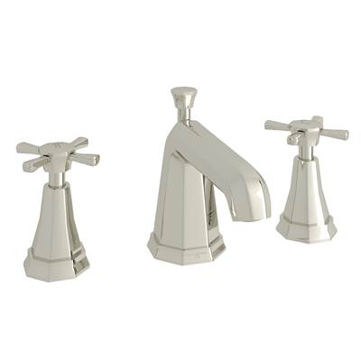 Perrin & Rowe U.3142X-PN-2 - Deco™ Widespread Lavatory Faucet