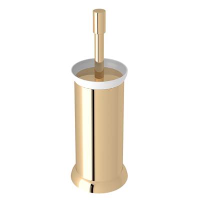 Perrin & Rowe U.6437EG - Holborn™ Floor Standing Toilet Brush Holder