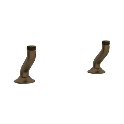 Perrin & Rowe U.6793EB-2 - Georgian Era™ Bridge Kitchen Faucet Deck Unions