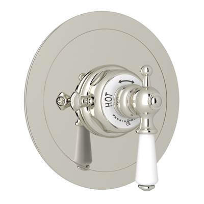 Perrin & Rowe U.5565L-PN/TO - Edwardian™ 3/4" Round Thermostatic Trim Without Volume Control