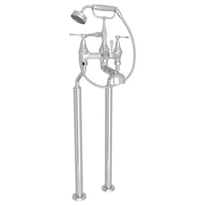 Perrin & Rowe U.3120LS/1-APC - Deco™ Floor Mount Tub Filler