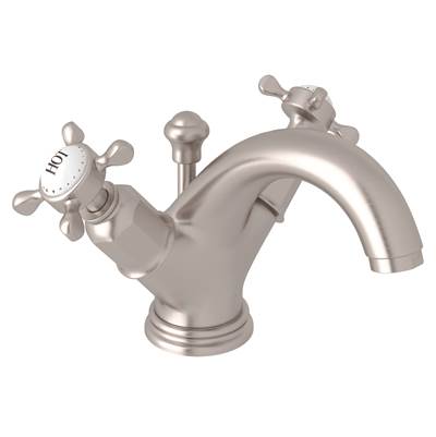 Perrin & Rowe U.3626X-STN-2 - Edwardian™ Two Handle Lavatory Faucet