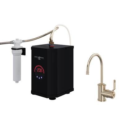 Perrin & Rowe U.KIT1833HT-STN-2 - Armstrong™ Hot Water and Kitchen Filter Faucet Kit