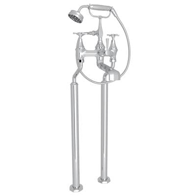 Perrin & Rowe U.3121X/1-APC - Deco™ Floor Mount Tub Filler