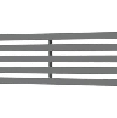 Quick Drain LINES56-P - Drain Cover Lines 56In Long Polished