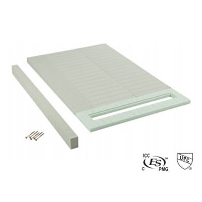 Quick Drain SLPAN72 - Shower Pan Assembly Kit For Use Withpvc6472D20