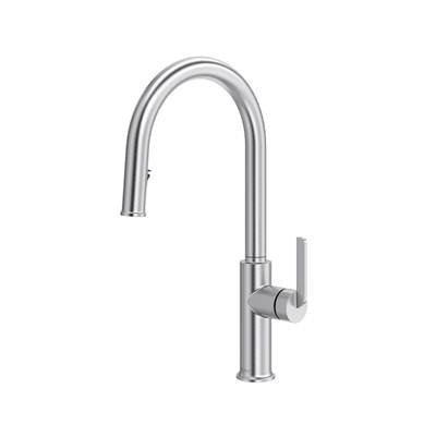 Riobel AU201SS - Authentica™ Pull-Down Kitchen Faucet With C-Spout