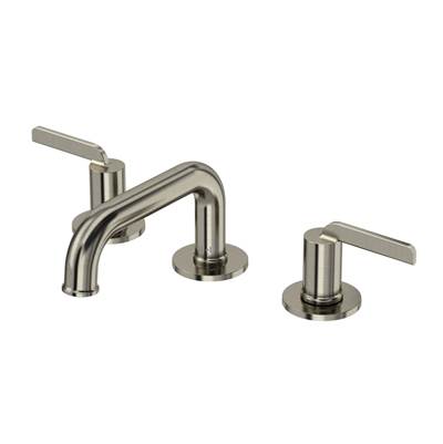 Riobel AUSQ08BN - Authentica™ Widespread Lavatory Faucet With Low Spout