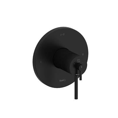 Riobel TGS23BK - Gs 1/2" Therm & Pressure Balance Trim With 3 Functions