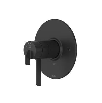 Riobel TAU44BK - Authentica™ 1/2" Therm & Pressure Balance Trim With 2 Functions