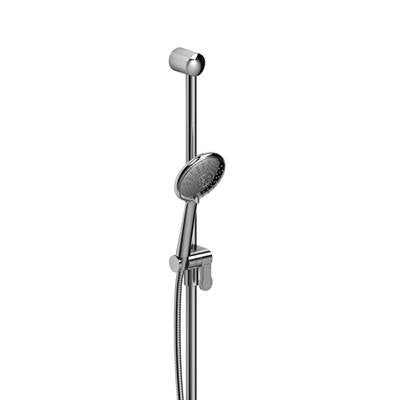 Riobel Pro P6060C-15 - Handshower Set With 30" Slide Bar And 3-Function Handshower