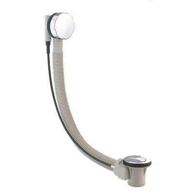 Rubi CI104CH - Econo Tub Waste 23 Po. Chrome