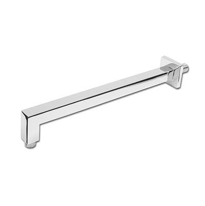 Rubi RBDHC16BK - Brass Hor. Squar. Show. Arm 16 In. Matte Black