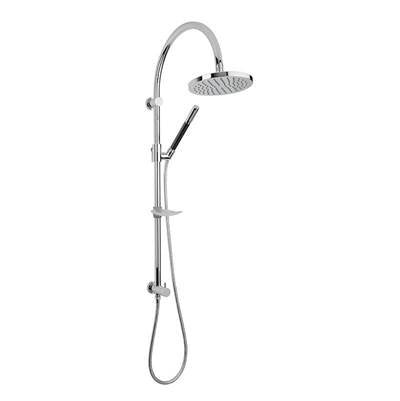 Rubi RKR4103CC - Kronos Square Shower Set Column Chrome