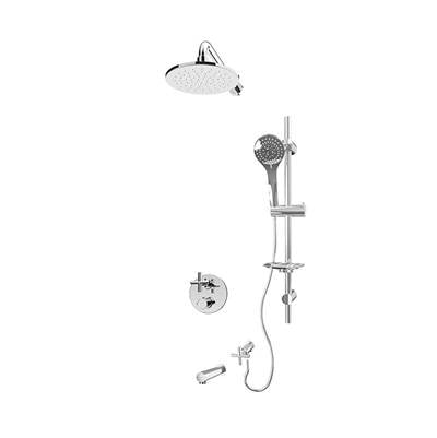 Rubi RCA813ACC - Alex/Gael 1/2'' Therm. Shower Set 2 Way Div. Xvtr69R Cc