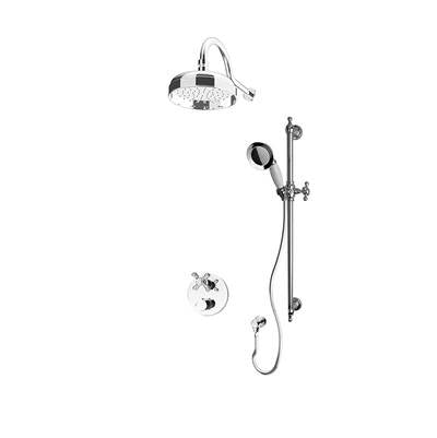 Rubi RJA811CC - Jade 1/2'' Therm. Shower Set 2 Way Div. Xvtr69R Chrome