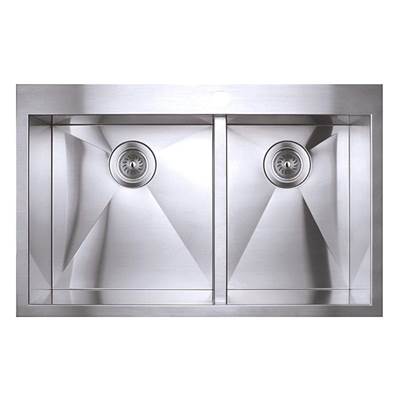 Rubi RSY800D - Syrah Double Drop-In Sink 31-1/2'' X 20'' X 7-7/8''